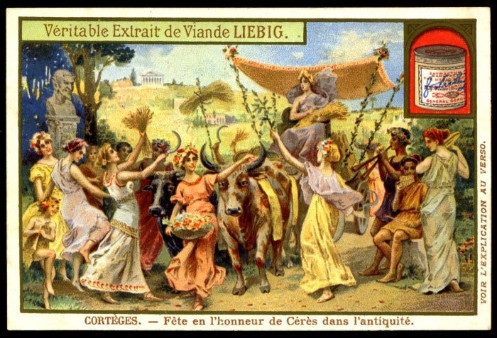 Ritualising our way through the eco-crisis Lessons from the Roman Cerealia